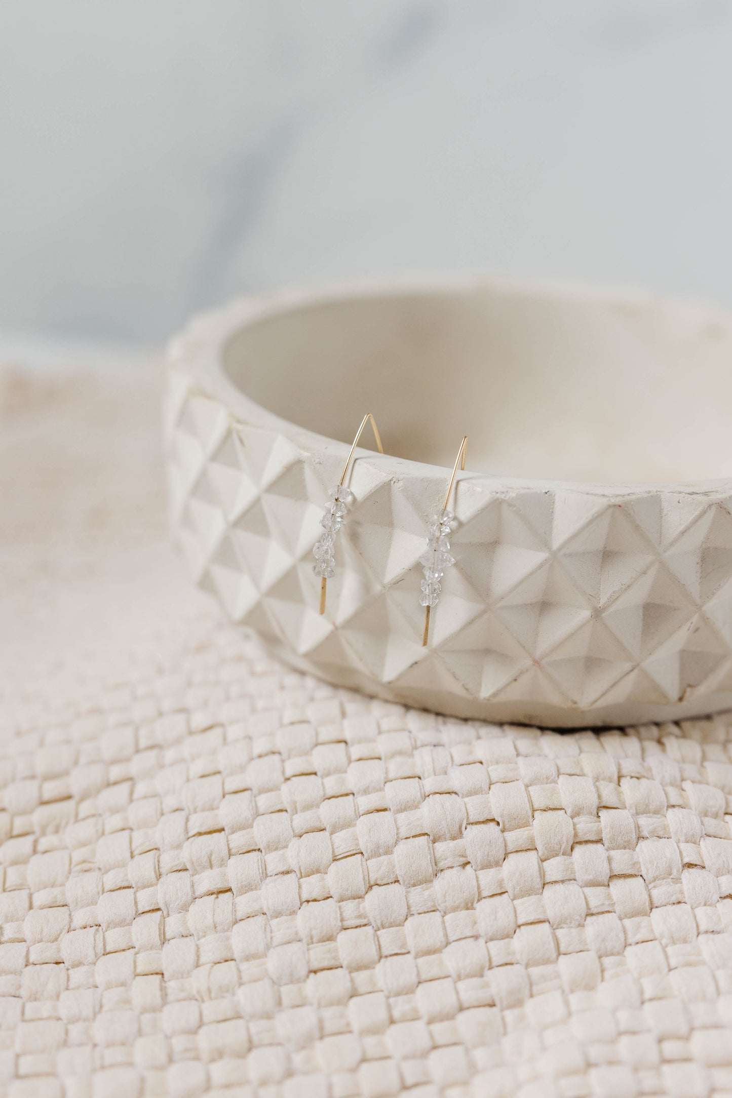 The Arc - Mini Herkimer Diamonds