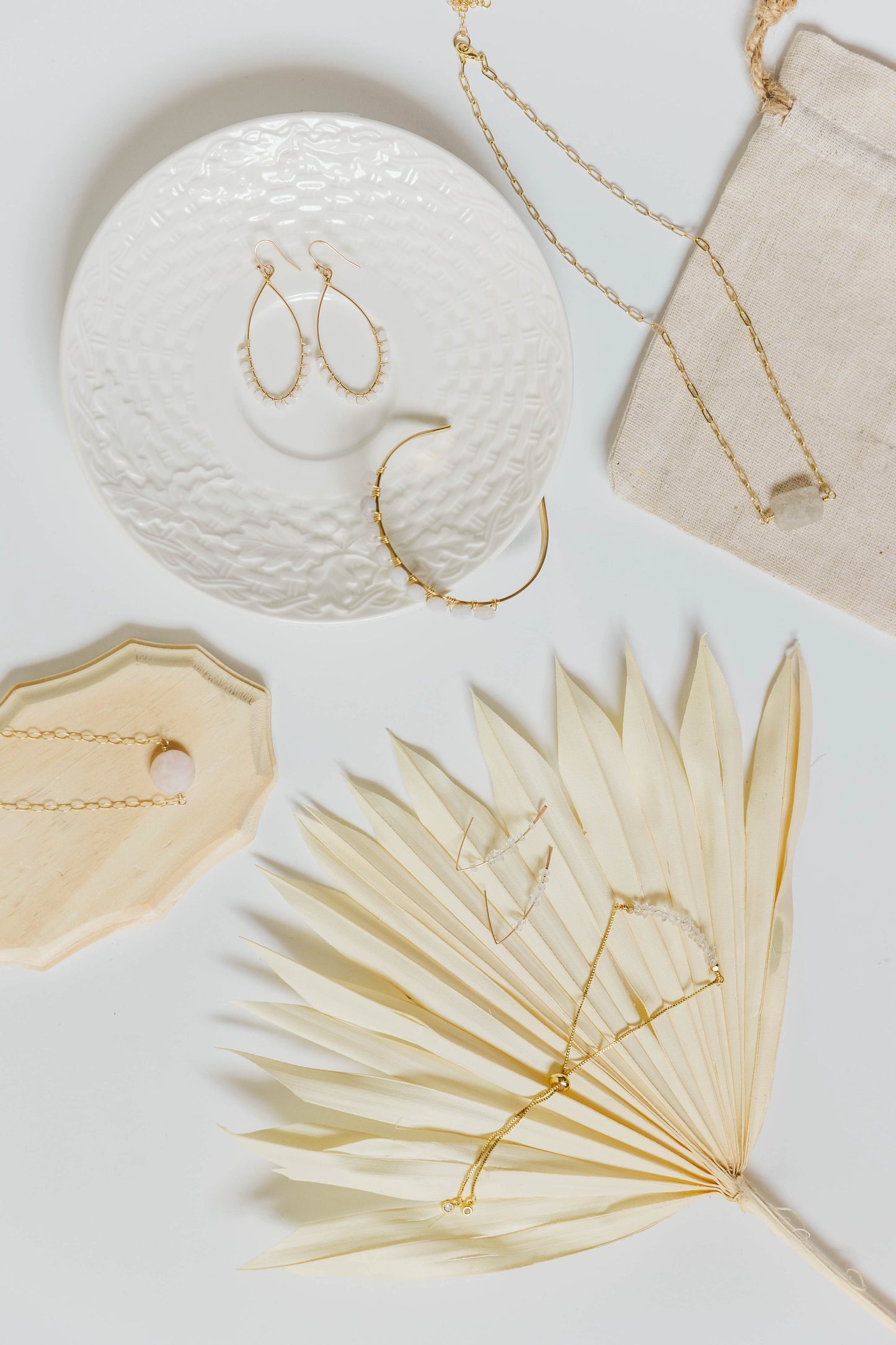 AVERY Necklace - Druzy Quartz