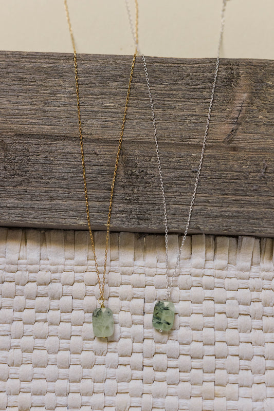 ENVY Necklace - Prehnite