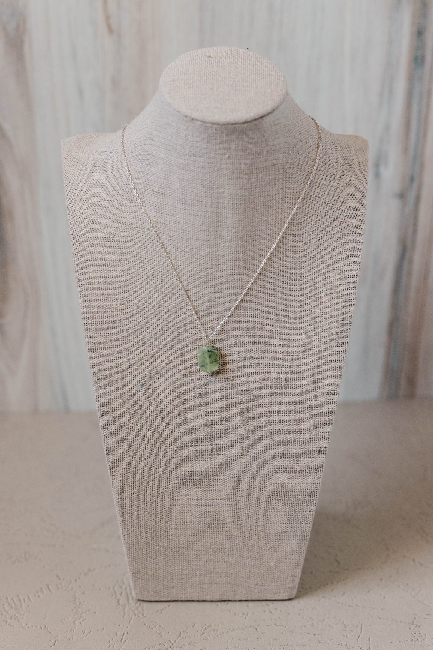 ENVY Necklace - Prehnite