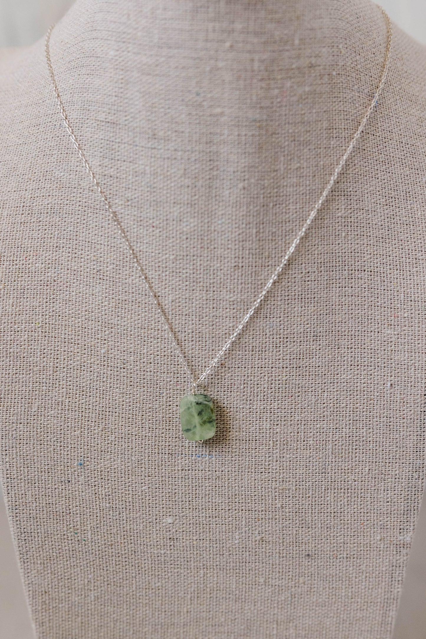 ENVY Necklace - Prehnite