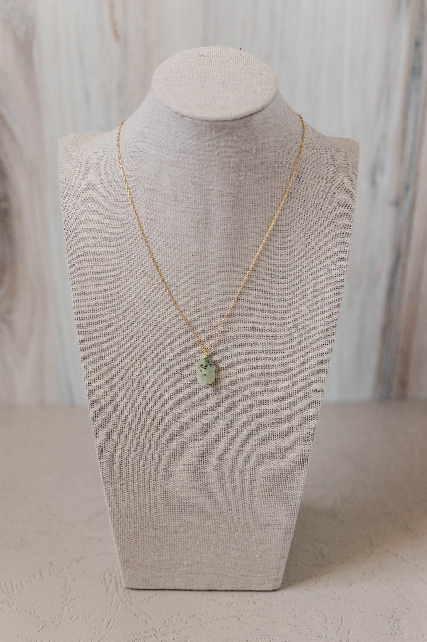 ENVY Necklace - Prehnite