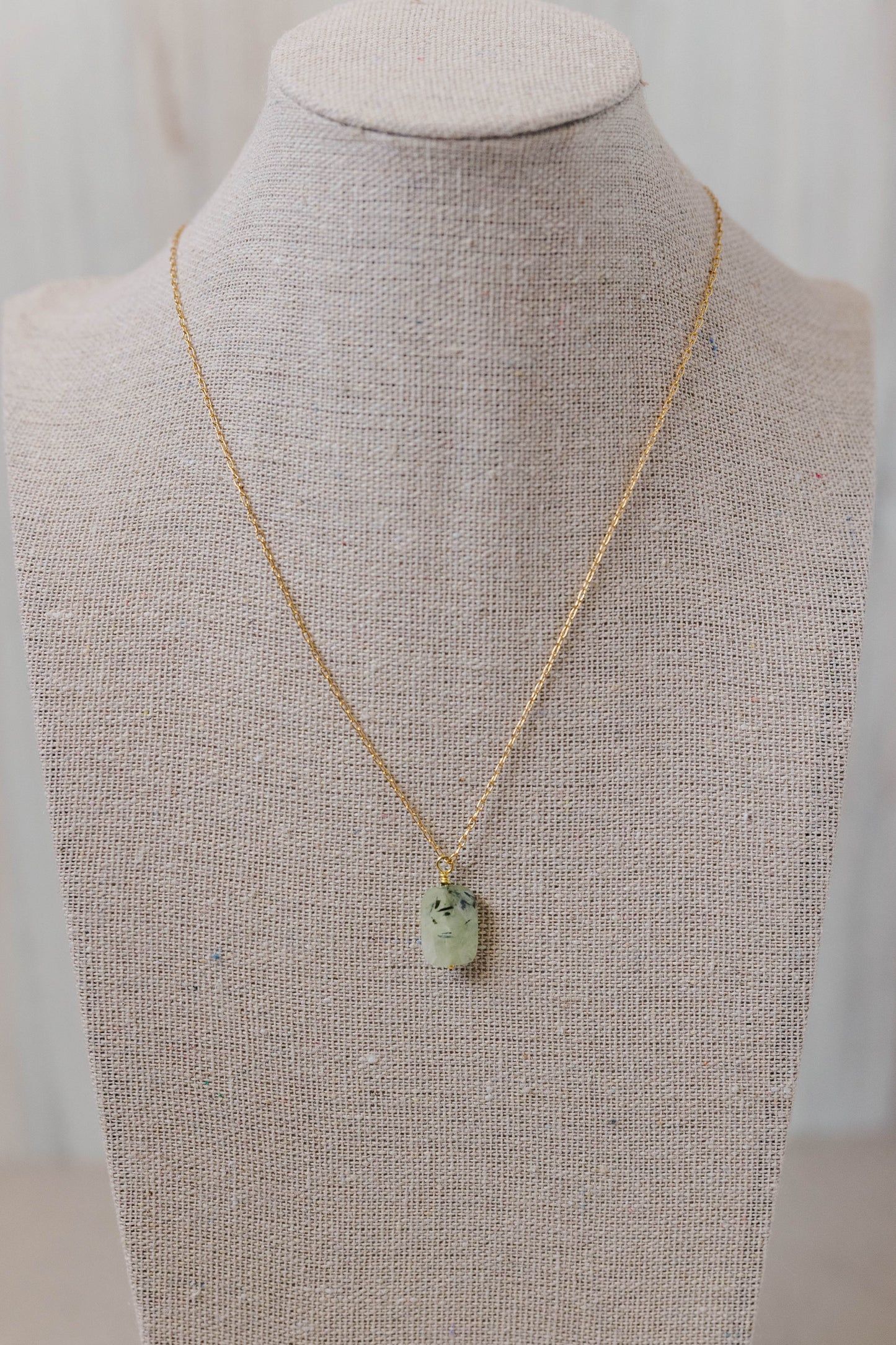 ENVY Necklace - Prehnite