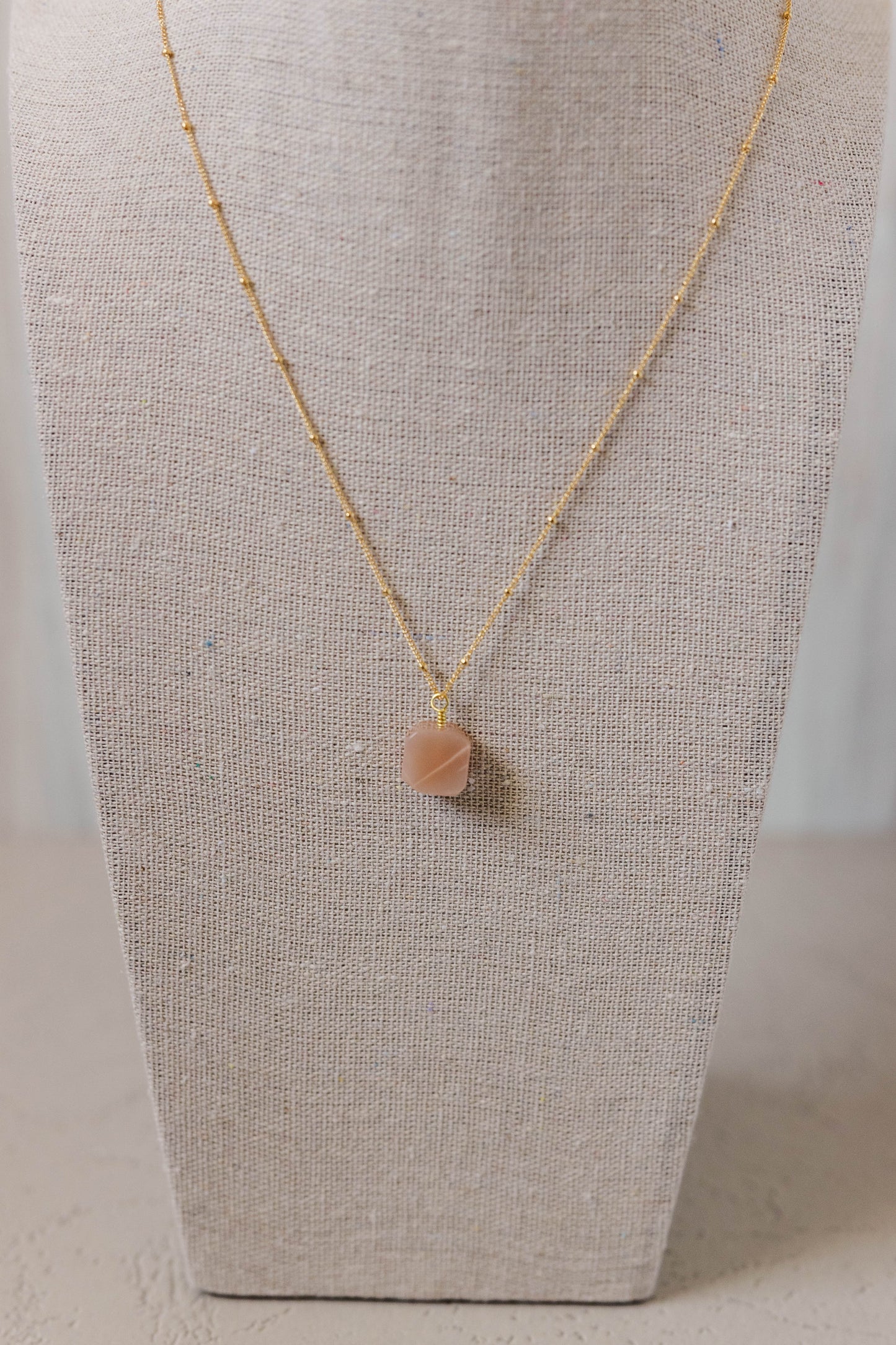 Just Peachy Necklace