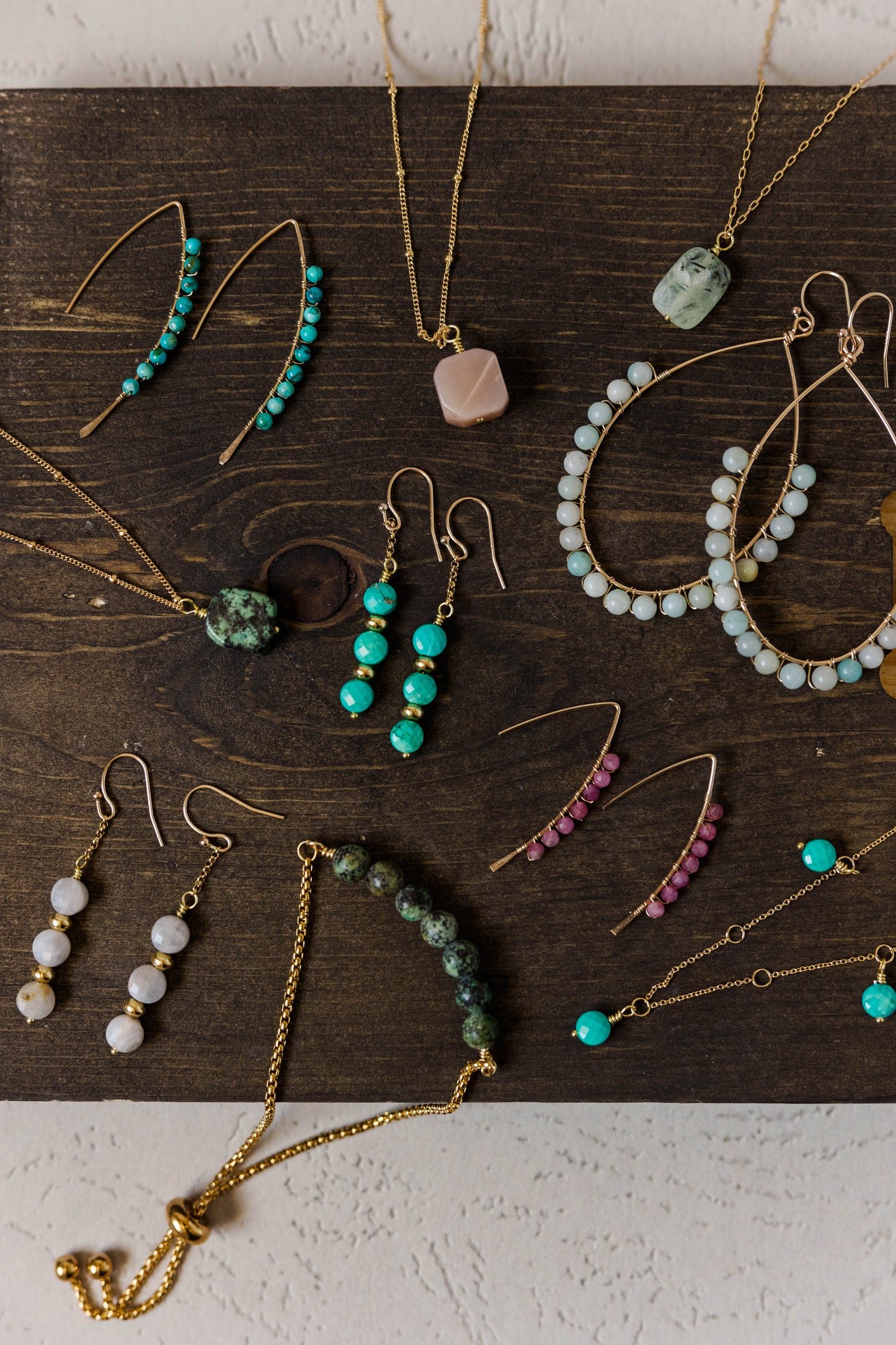 Hazel Earrings - Turquoise