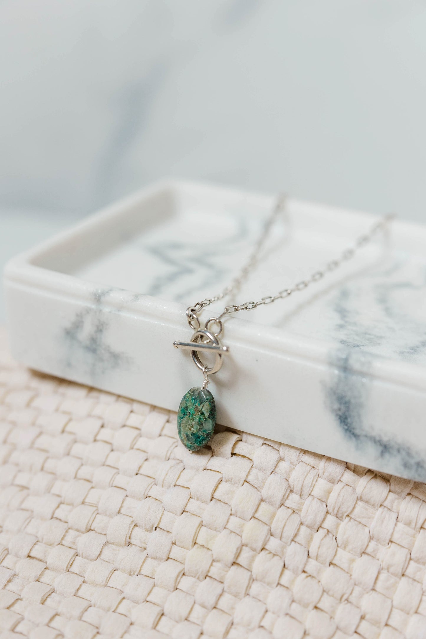 TEAGAN Necklace - Ocean Jasper