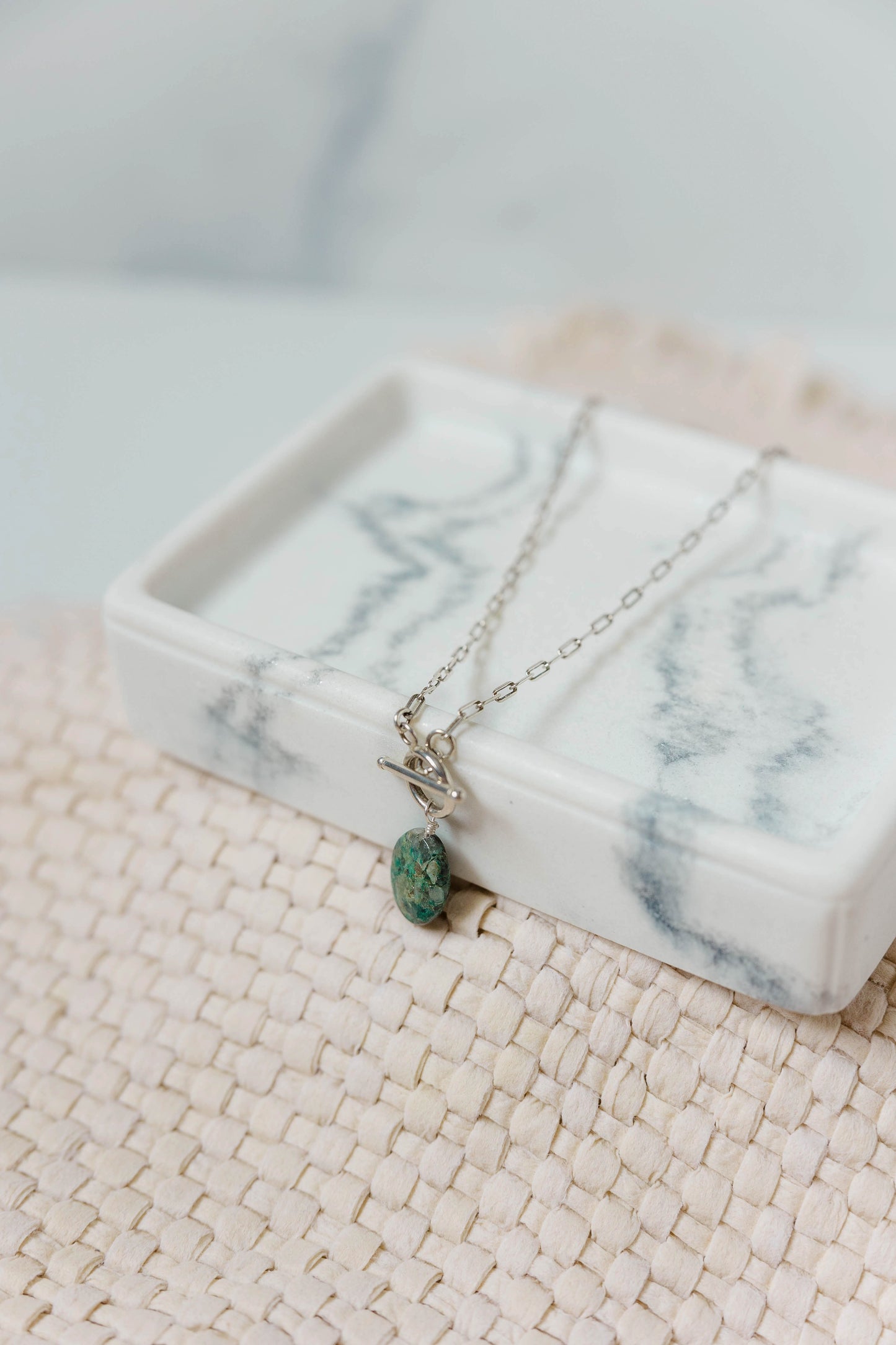 TEAGAN Necklace - Ocean Jasper