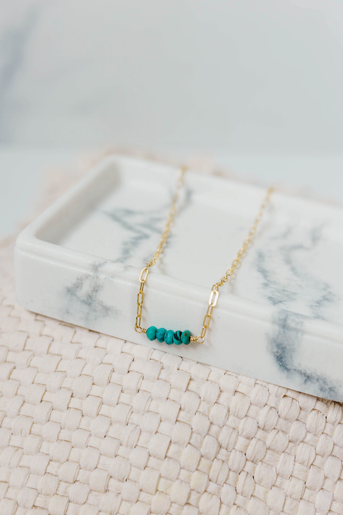 Tavi Necklace - Turquoise