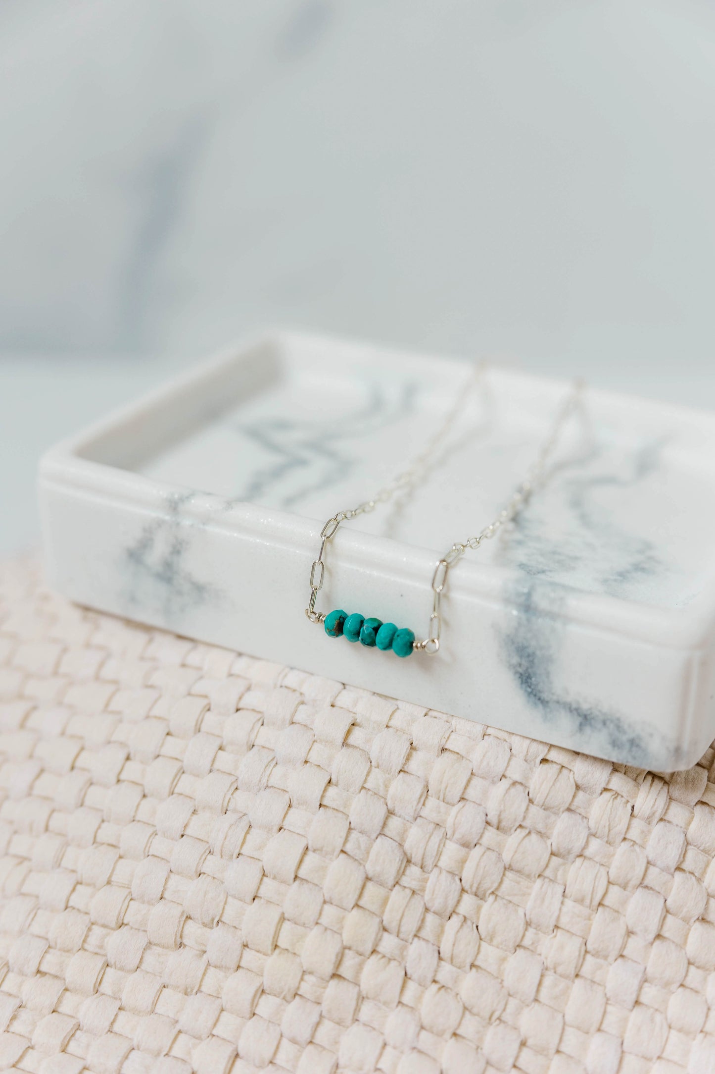 Tavi Necklace - Turquoise