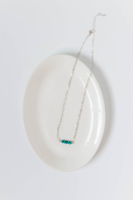 Tavi Necklace - Turquoise