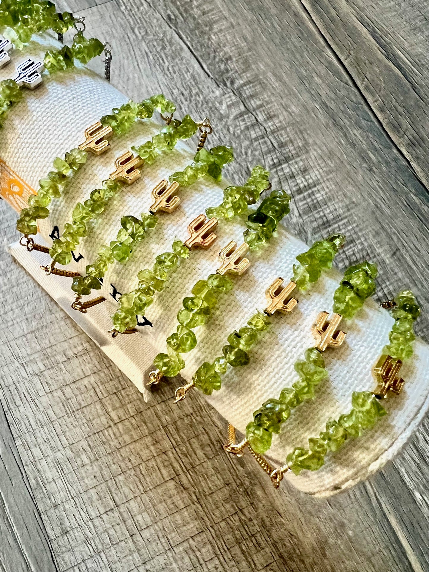 Desert Vibes Peridot Bracelet