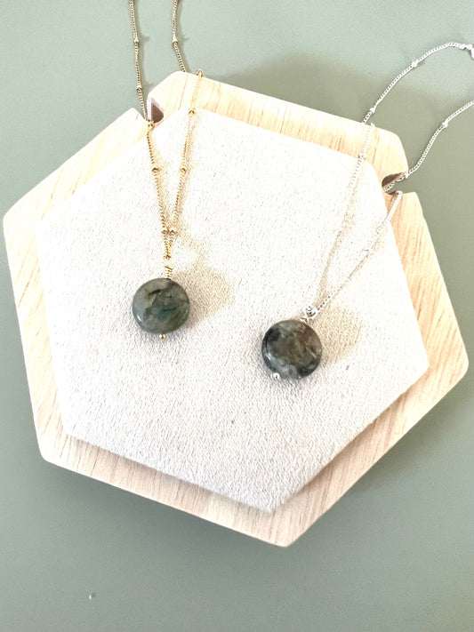 DANI Necklace - Ocean Jasper