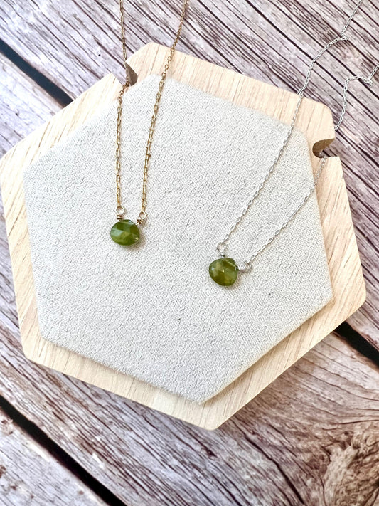 BRYNN Necklace - Peridot