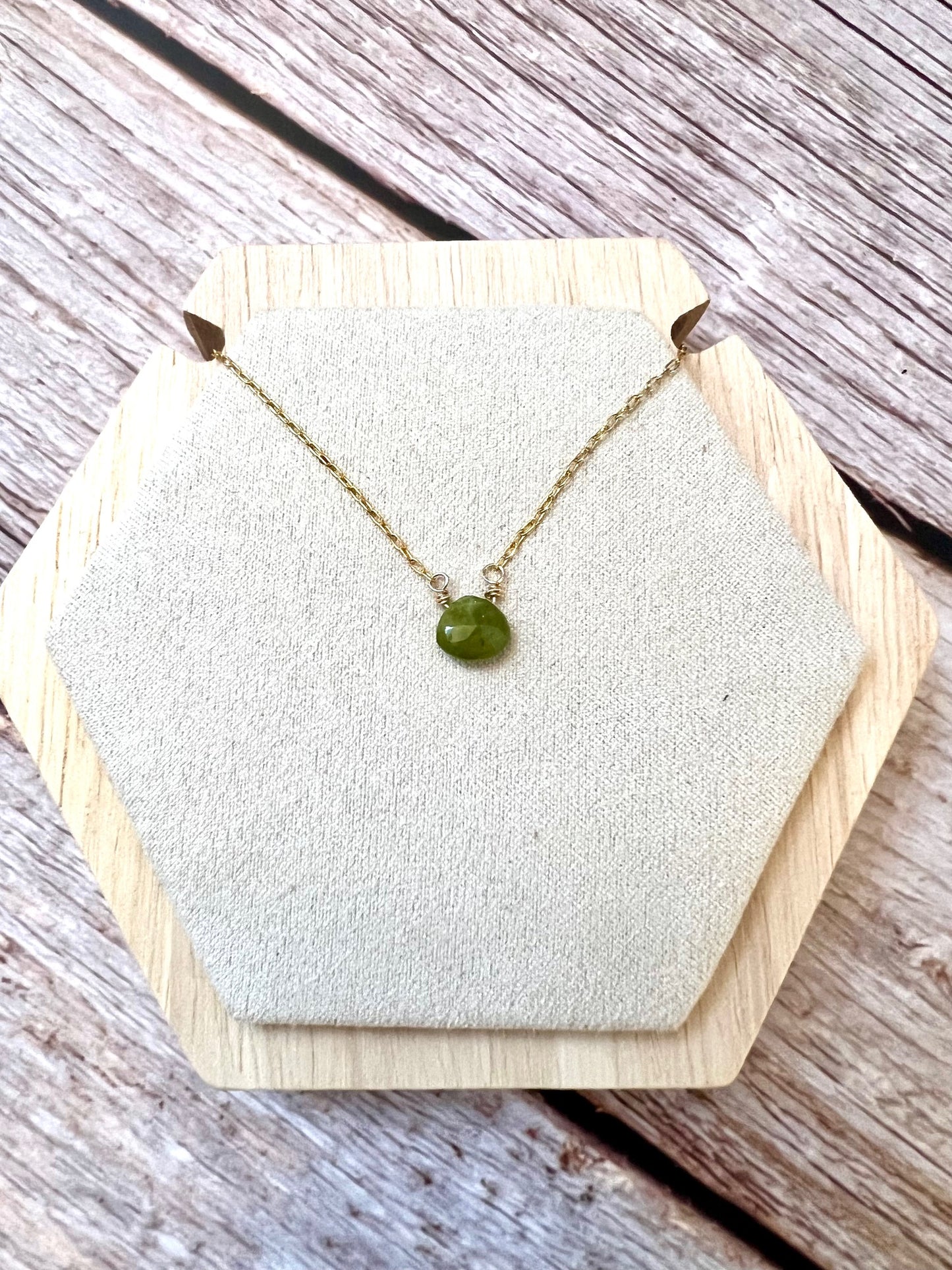 BRYNN Necklace - Peridot