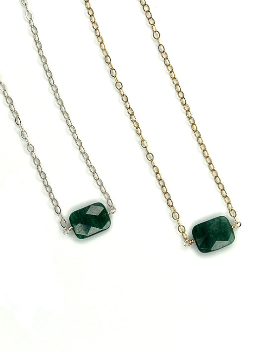 EMMY Dark Aventurine Necklace