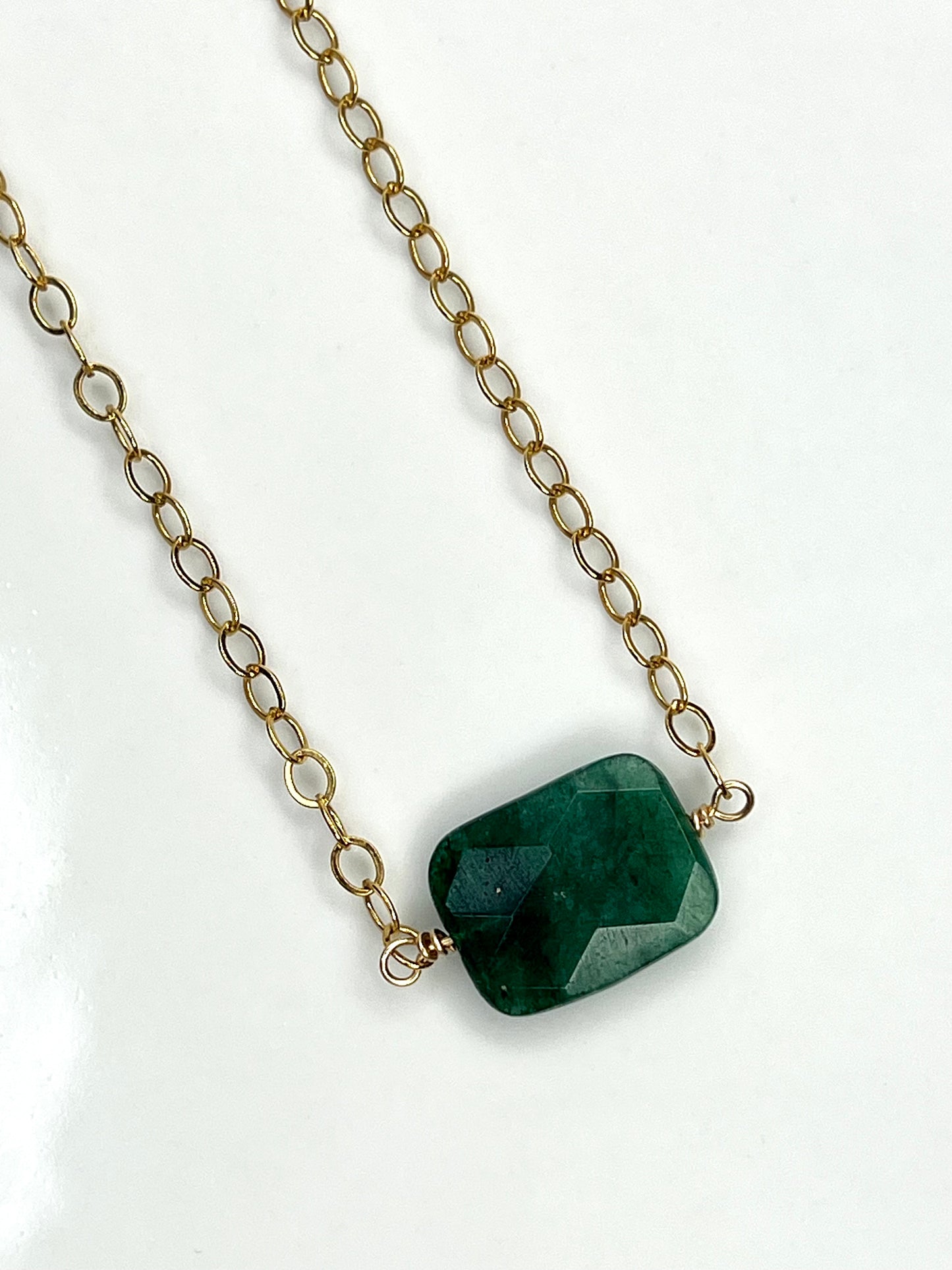 EMMY Dark Aventurine Necklace