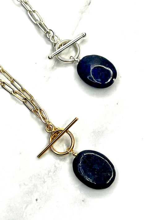 TEAGAN Necklace - Lapis