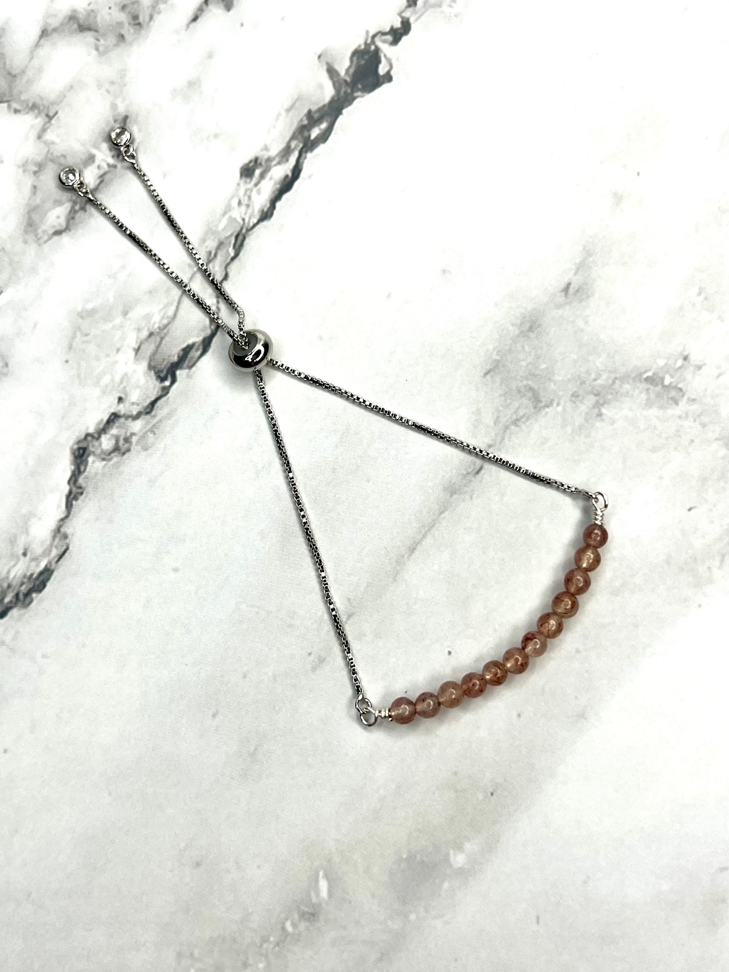 Strawberry Quartz Bracelet