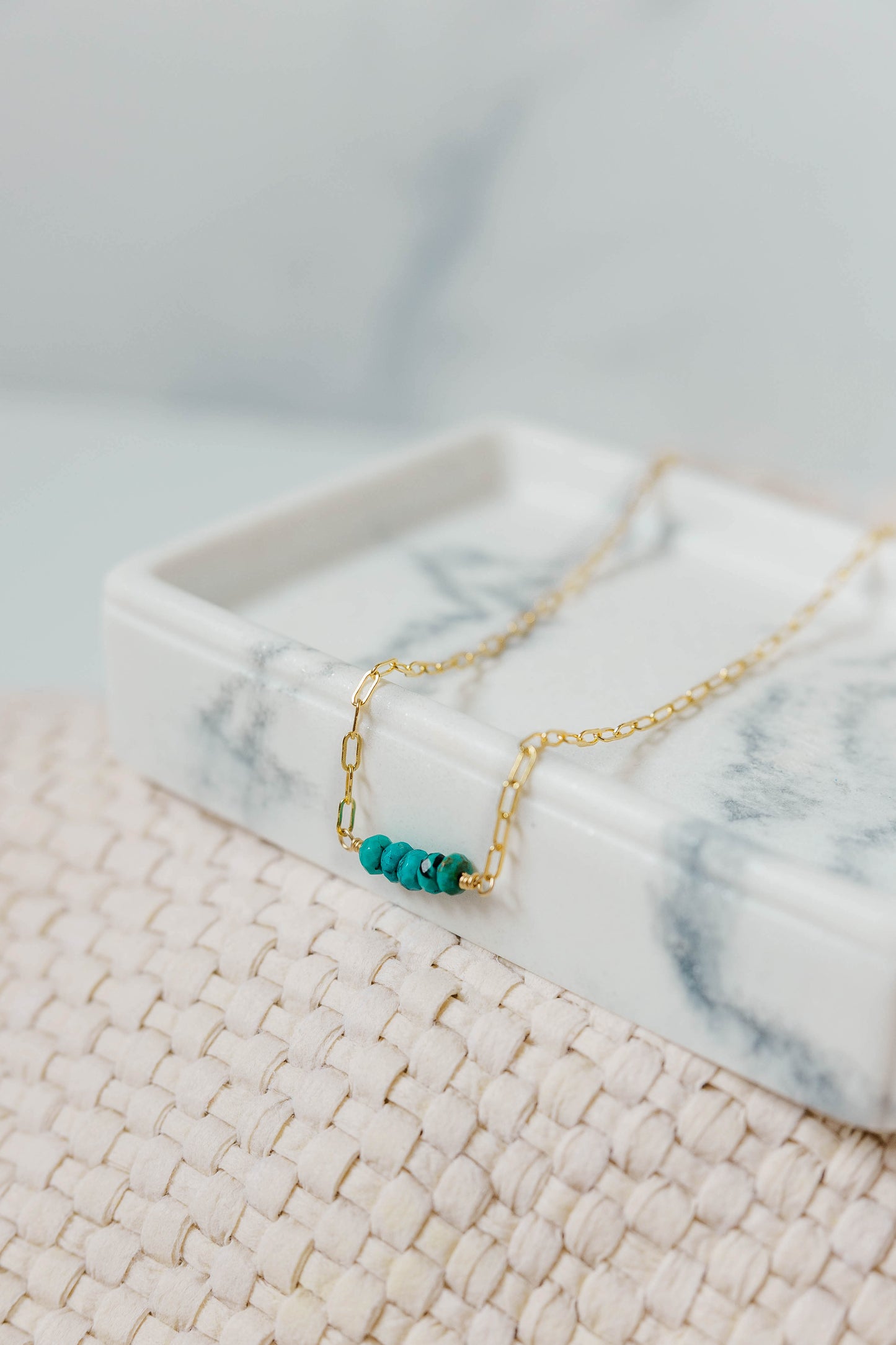 Tavi Necklace - Turquoise