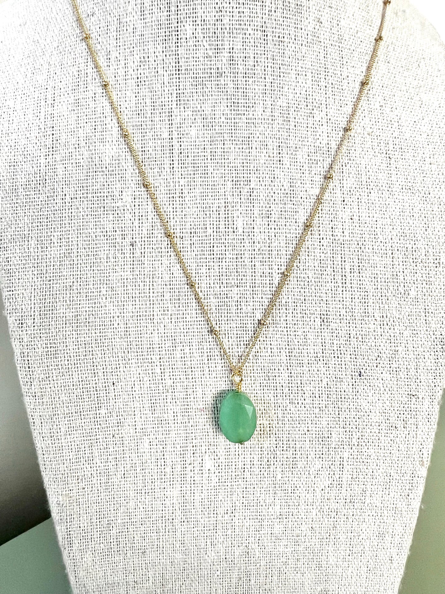 NATALIA Necklace - Aventurine