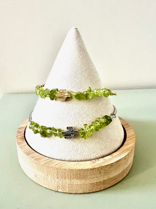 Desert Vibes Peridot Bracelet