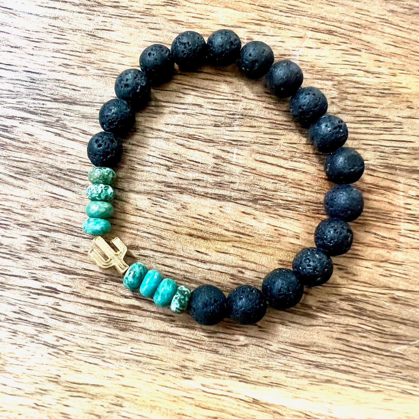 Arizona Lava/Turquoise Bracelet